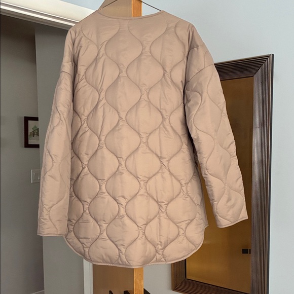 Smash + Tess Women's Tan Quilted Puffer Jacket - Picture 3 of 3